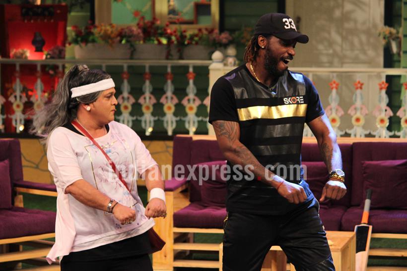 Kapil Sharma, Kapil Sharma Show, Chris Gayle, The Kapil Sharma SHow, mika Singh, Kanika Kapoor, Kapil Sharma Show episode, Kapil Sharma Show pics