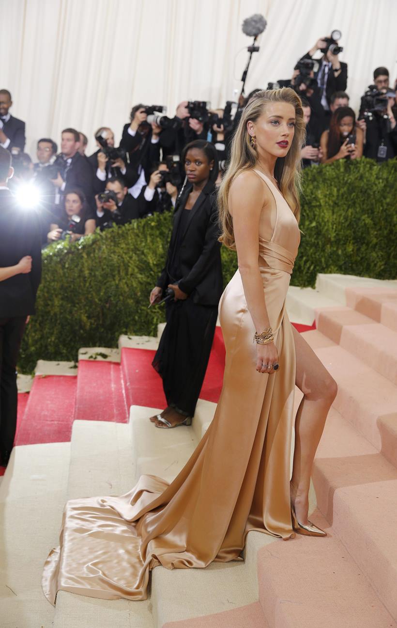 Amber Heard, Amber Heard Met Gala 2016
