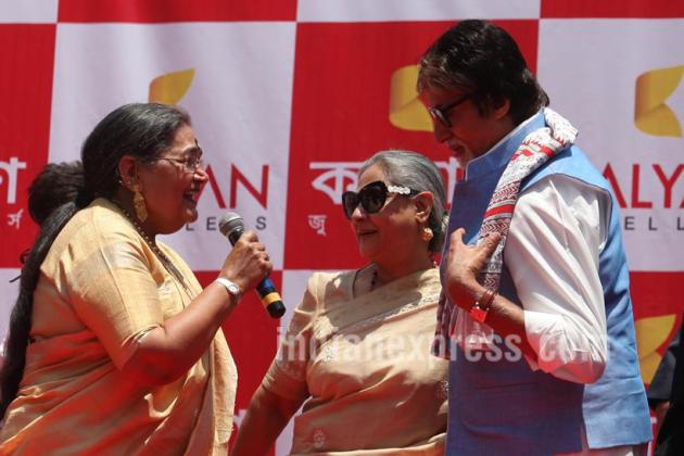 Amitabh Bachchan, Jaya Bachchan, Amitabh Bachchan jaya, Amitabh Jaya, Usha Uthup, Kalyan Jewellers, Amitabh Bachchan Kalyan Jewellers, Jaya Bachchan Kalyan Jewellers, Amitabh Bachchan Kalyan Jewellers Brand Ambassador, Jaya Bachchan Kalyan Jewellers Brand Ambassador, Entertainment news