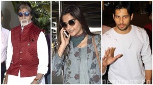 Amitabh, Sonam and Sidharth’s airport diaries