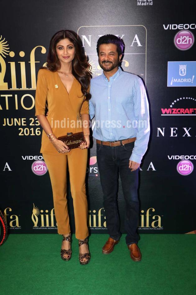 Salman Khan Tiger Shroff Anil Kapoor Shilpa Shetty At Iifa 2016