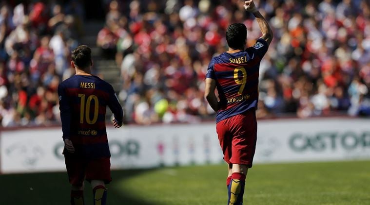 La lIga, Barcelona, Barca, Barcelona Gerard Pique, Pique, Suarez, Suarez hat-trick, Suarez goals, Barcelona vs Granada, Granada vs Barcelona, La Liga Barcelona, Barcelona La Liga, Football