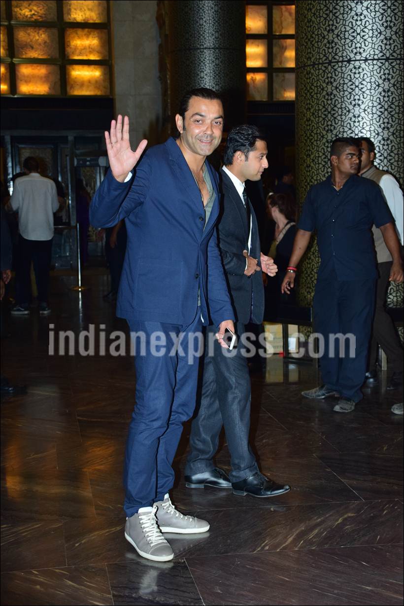 Preity Zinta, Preity Zinta reception, Preity Zinta wedding reception, Gene Goodenough, Bobby Deol