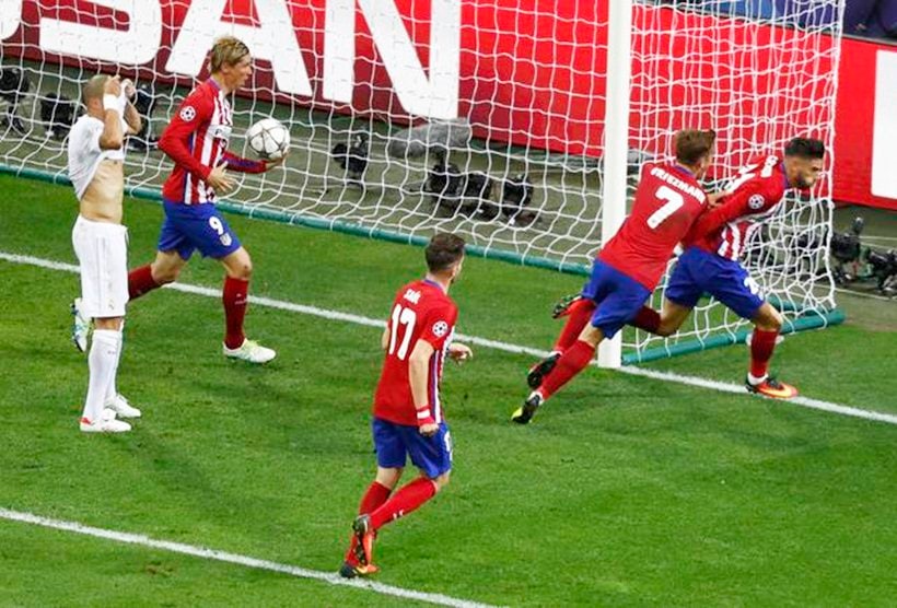 Yannick Carrasco, Carrasco, Real Madrid, Real Madrid Champions League, Real Madrid Atletico Madrid Champions League, Real Madrid photos, Real Madrid Champions League photos, RM celebrations, RM photos, RM vs ATM UCL, football photos