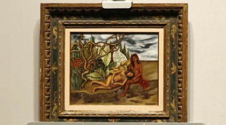 Frida Kahlo, painting, Frida Kahlo painting, Frida Kahlo painting auction, painting auction, Christie, Two Nudes in the Forest, The Earth Itself, arts news, art and culture news, lifestyle news