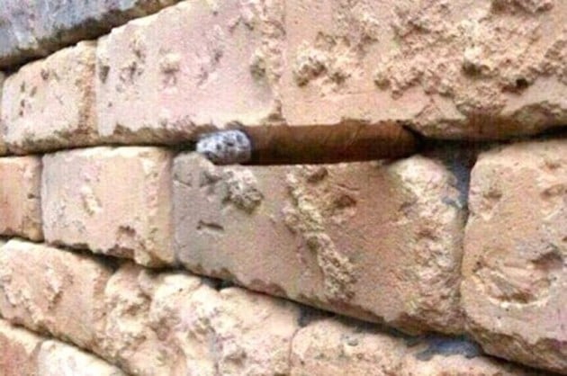 eye test, eyesight test, optical illusions, optical puzzles, spot the cat, spot the panda, spot the animal hidden in the picture, visual puzzles, cigar in the brick wall, cigar in the wall