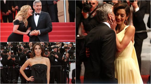 cannes, cannes 2016, cannes film festival, george clooney, amla, julia roberts, photo call, jodie foster, 69th cannes, cannes film fest, cannes film festival 2016, george clooney amal, clooney amal pics, cannes day 2 pics, 69th Cannes Film Festival, Money Monster, Eva Longoria, Jessica Chastain, Susan Sarandon, Naomi Watts, Julianne Moore, Dominic West, Jack O’Connell, Caitriona Balfe, Vanessa Redgrave, Jim Ivory, entertainment