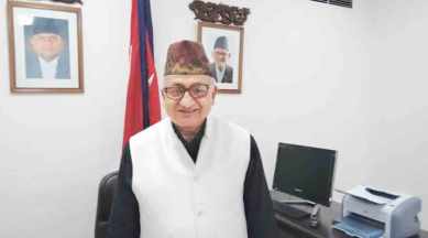 Nepal, nepal government, nepal ambassador Deep Kumar Upadhyay, Bidhya Devi Bhandari,President Bhandari's trip to India, india news, world news, indian express