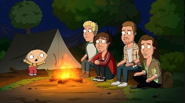 One Direction, Family Guy, One Direction Family Guy, Entertainment news