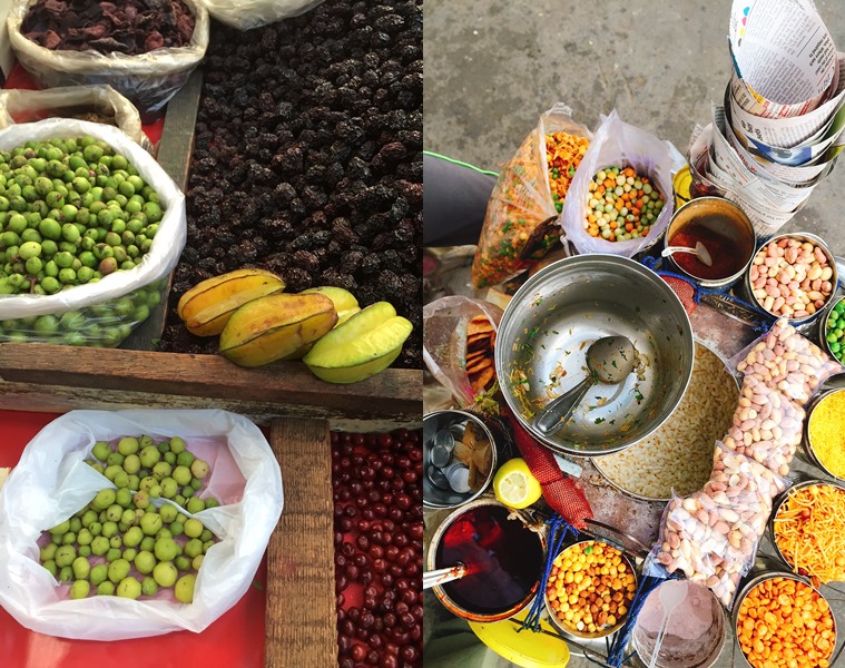 Sour fruits and berries are rich in anti-oxidants (L), there are hundreds of versions of bhel across the country. (Photo: Express FoodIE)