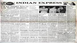 H.R. Gokhale, Minister of Law and Justice H.R. Gokhale, North America, Indira Gandhi, income-tax, Immoral Traffic Act, brothel, prostitution, indian express newspaper, indian express forty years ago