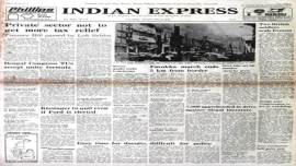 Nepalese-British expedition, Mt Everest, Bronco Lan, Sanjay Gandhi, congress, emergency period, om mehta, forty years ago, indian express editorial