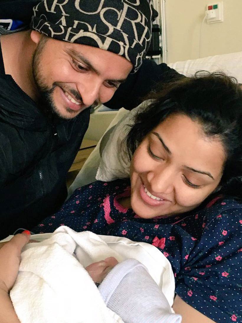suresh raina, raina, suresh raina daughter, raina daughter, suresh raina daughter images, raina daughter photos, garcia, garcia images, suresh raina wife raina images, cricket