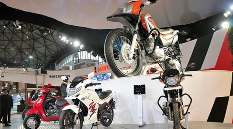 Hero Motocorp Shares Rise By 2 Riding On Strong April Sales Business News The Indian Express