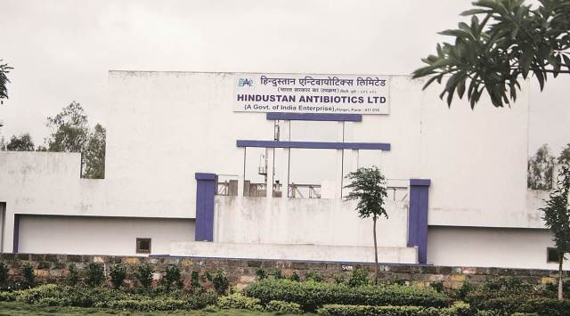 Hindustan Antibiotics LTD. Pune. (Express Photo)
