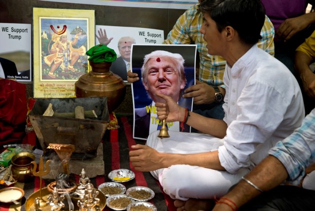 donald trump, hindu sena, trump, hindu sena, hindu sena trump, sena trump aarti, trump india, india trump, donald trump india, indians donald trump, india news