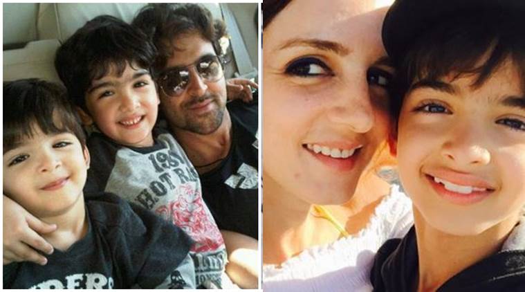 Hrithik Roshan, Sussanne Khan's son Hridaan turns 8 ...