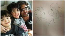 Hrithik Roshan, Hrithik Roshan sons, Hrehaan, Hridaan, Hrithik Roshan drawing, Hrithik, Hrithik Roshan film, Hrithik Roshan upcoming film, entertainment news