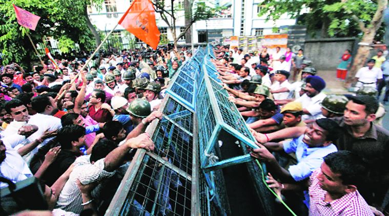 Jadavpur University, Jadavpur University clashes, JU clashes, Akhil Bharatiya Vidyarthi Parishad, ABVP, RSS, anti-nationals, JU anti-nationals, Vivek Agnihotri, Buddha in a Traffic Jam, kolkata news, india news