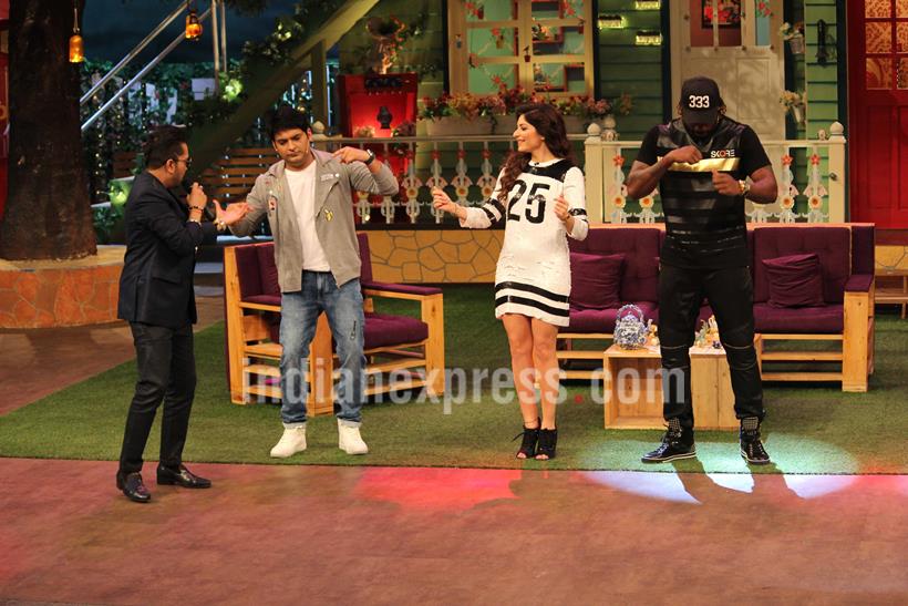 Kapil Sharma, Kapil Sharma Show, Chris Gayle, The Kapil Sharma SHow, mika Singh, Kanika Kapoor, Kapil Sharma Show episode, Kapil Sharma Show pics