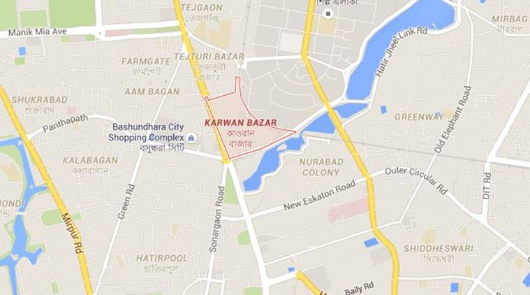 Karwan Bazar in Bangladesh (Photo- Google Maps)