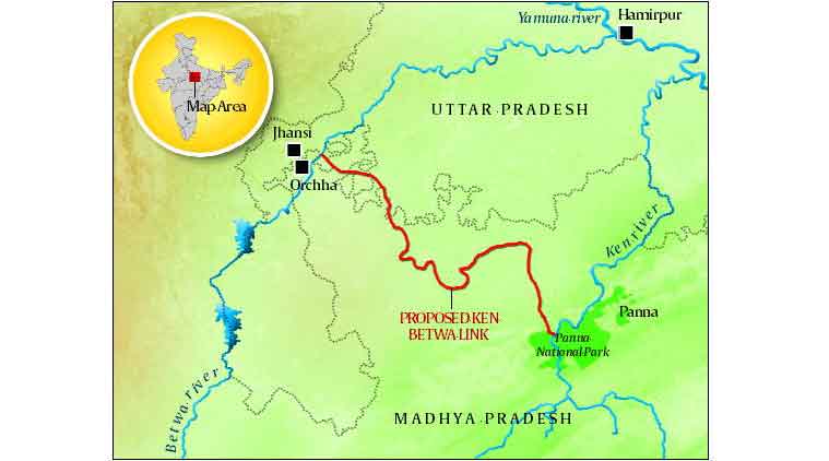 Ken-Betwa, Ken betwa, Ken-Betwa river linking, ken betwa project, ken betwa clearance, ken betwa environment clearance, indian express news, india news