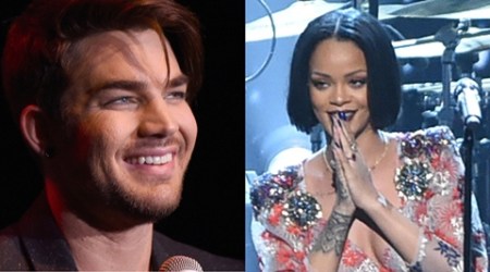 Adam Lambert, Rihanna, Rihanna live, Entertainment news