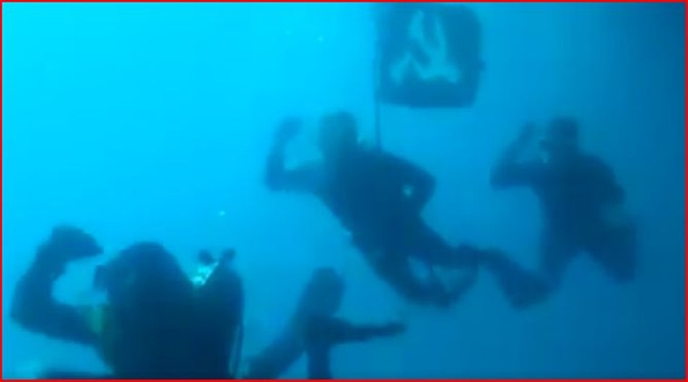 Underwater video: This is how Malayalis are celebrating LDF’s victory ...