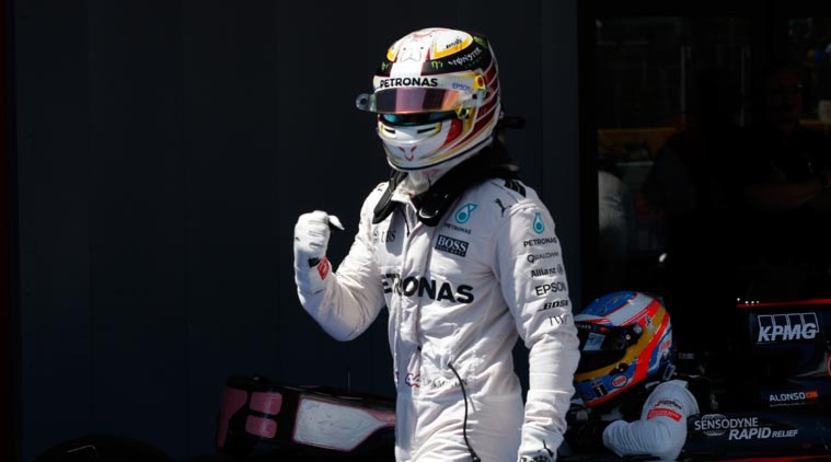 Lewis Hamilton pips Nico Rosberg for pole position at Spanish Grand ...