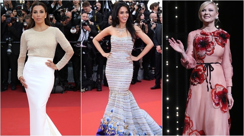 cannes, cannes 2016, cannes film festival, mallika sherawat, eva longoria, kirsten dunst