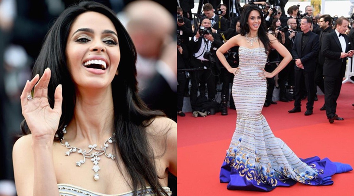 mallika sherawat cannes dress