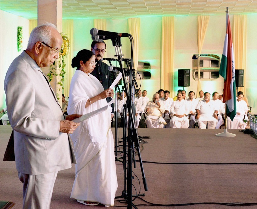 Mamata banerjee, Mamata banerjee oath ceremony, Mamata banerjee swearing-in, West bengal, oath ceremony, india news
