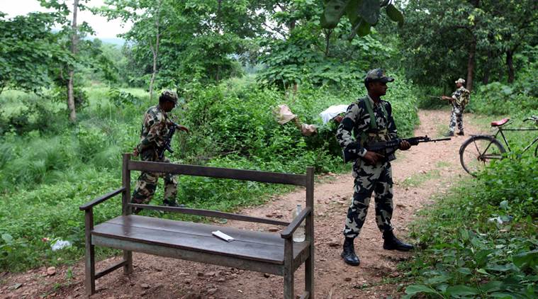 Officials said that security had been tightened after Maoists had called for a bandh in the areas bordering East Godavari, Khammam and Visakhapatnam. Representational image/Express Photo