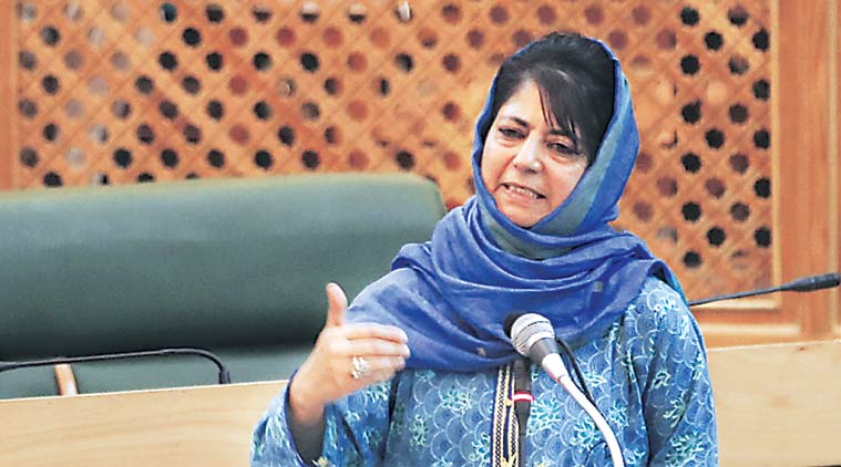 Kashmir, security camps Kashmir, bunkers in Kashmir, bunkers removed, security camps removed, Mehbooba on bunkers, Mehbooba on security camp, BJP-PDP, National Conference, Congress