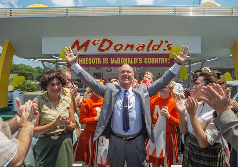 Michael Keaton plays McDonald's founder Ray Kroc in the upcoming The Founder.