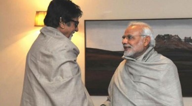 amitabh bachchan, narendra modi, modi event amitabh, amitabh bachchan event, amitabh modi govt anniversary, amitabh NDA anniversary, amitabh news, amitabh modi news, amitabh modi event news, congress amitabh event, congress bachchan event, inida news, latest news