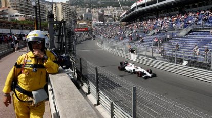 F1 Monaco Grand Prix - Formula One race through the city streets