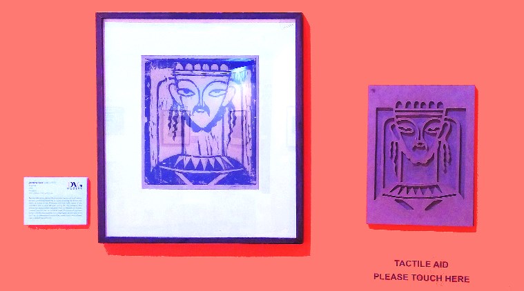 Mumbai, Mumbai art gallery, art gallery, Mumbai visually challenged, visually challenged, mumbai tactile aids, tactile aids, Mumba DAG Modern, DAG Modern, mumbai news