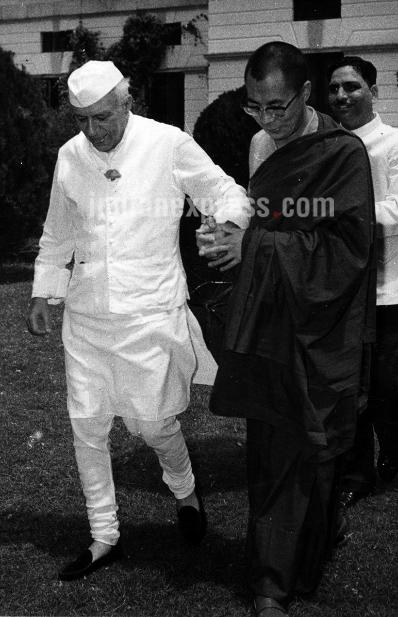 Rare Pictures Of Nehru With Indira Gandhi, Edwina Mountbatten, Dalai ...