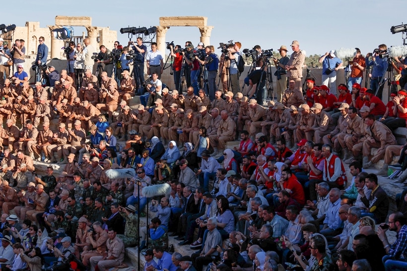 syria, palmyra, palmyra concert, russian group palmyra concert, palmyra destruction isis, isis palmyra destruction, islamic state palmyra, palmyra news, palmyra concert photos, syria photos, world news, syria news, latest news