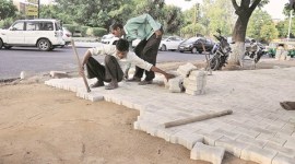 Chandigarh, Paver Block in Chandigarh, Davesh Moudil, Baldeo Purushartha, Punjab News, latest news, India news,