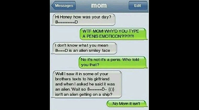autocorrect jokes, mom jokes, viral memes