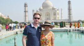 preity zinta, gene goodenough, preity zinta husband, preity zita taj mahal, preity gene taj mahal pics, preity gene pics, preity gene family pics, preity gene photos, preity zinta marriage photos, gene goodenough marriage photos, entertainment news, entertainment, bollywood photos, bollywood