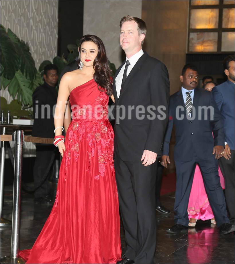 Preity Zinta, Preity Zinta reception, Preity Zinta wedding reception, Gene Goodenough, Preity Zinta Gene Goodenough, Preity Zinta reception pics, Salman Khan, iulia vantur, Salman khan Iulia Vantur, Shah Rukh Khan, Shahid Kapoor, Shahid Kapoor mira Rajput, Shahid Mira, Preity Zinta wedding reception pics, Preity goodenough, Yuvraj Singh, Hazell Keech, Preity Zinta reception photos, Preity gene goodenough, Preity Zinta gene goodenough reception, Preity Zinta marraige reception, Preity Zinta pics, Entertainment news