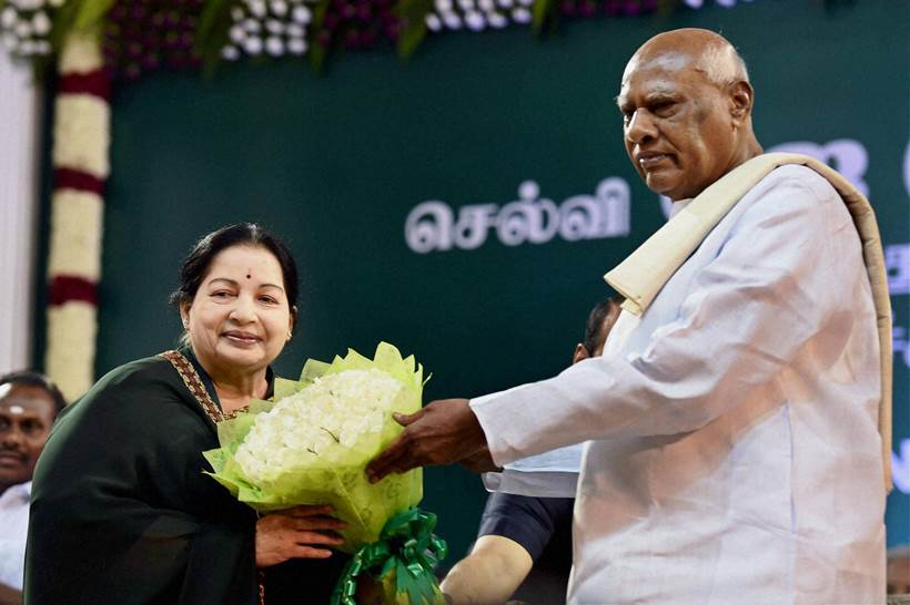 Jayalalithaa, Jaya, Jayalalithaa swearing in, Jaya swearing in, CM Jayalalithaa, CM Jaya, Tamil Nadu, Tamil Nadu politics, M K Stalin, AIADMK, DMK