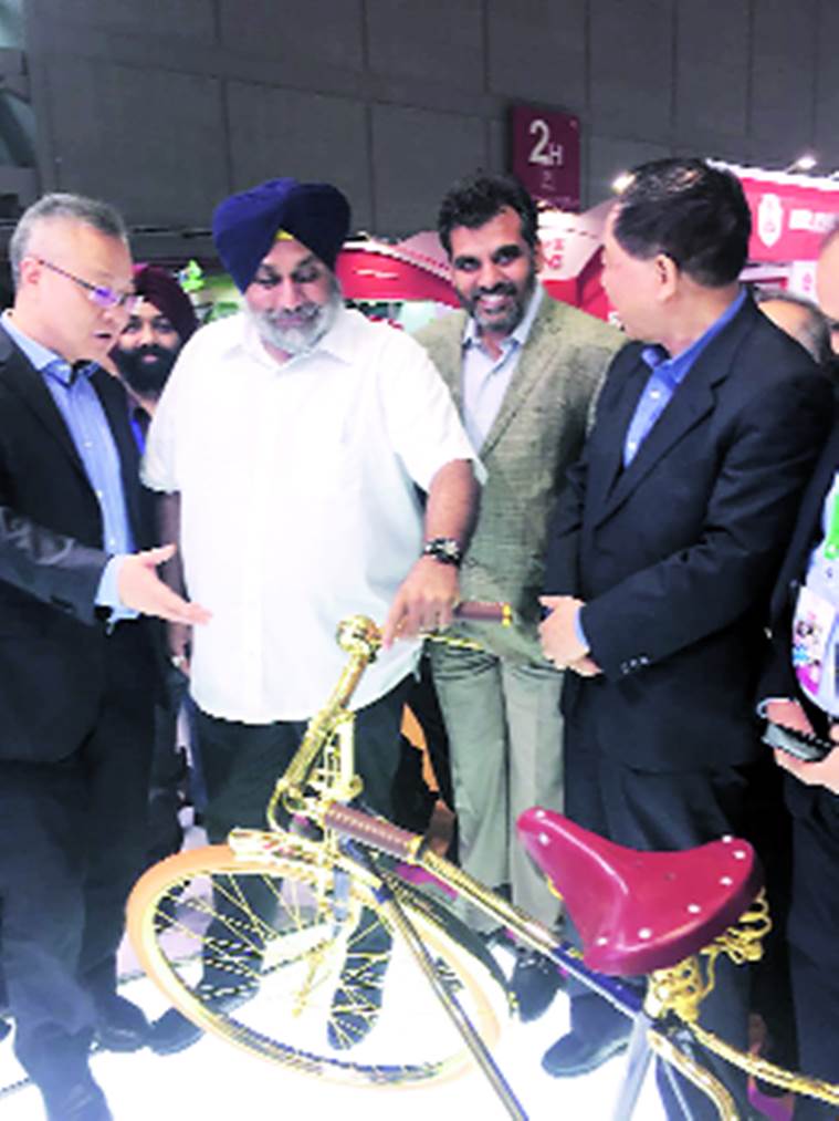Punjab, Sukhbir Singh Badal, Ludhiana small industries, Ludhiana, small industries, Chinese Bicycle Association, CBA, punjab news