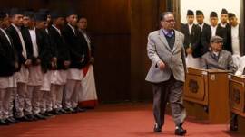 nepal, inidia, nepal moaist party, nepal CPN-MC, Pushpa Kumar Dahal, nepal Prachanda, Prachanda maoist party, indo nepal ties, india nepal relations, k p oli govt, nepal china relations, nepal news, india news, indian express, indian express editorial