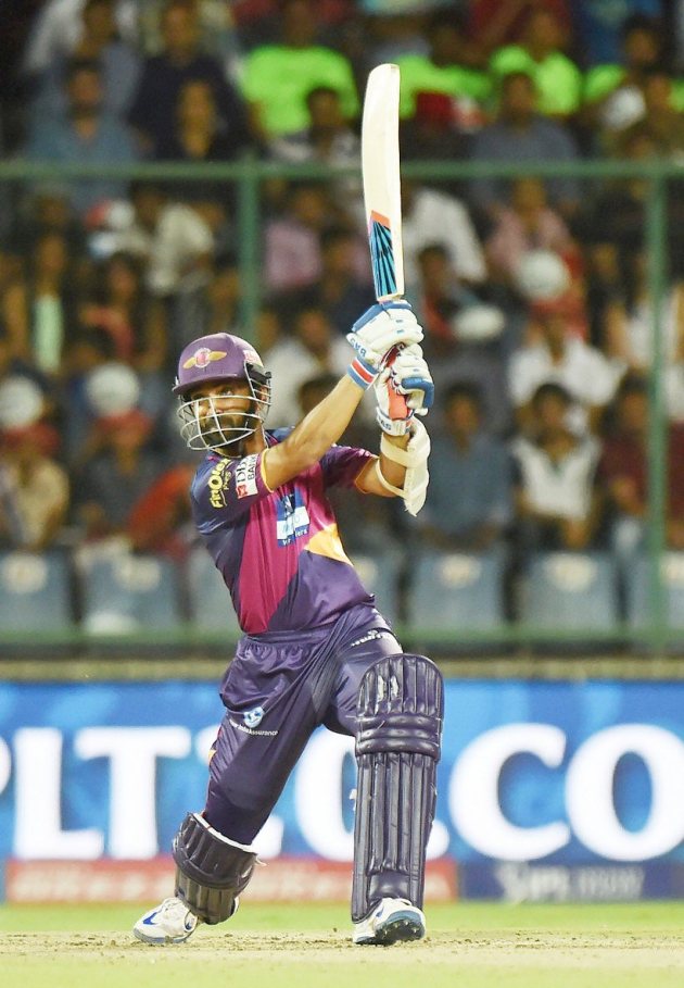Ajinkya Rahane, Rahane IPL, Rahane RPS, DD vs RPS photos, IPL photos