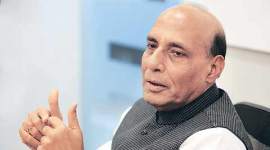 rajnath singh, rajnath singh kashmir, rajnath singh press srinagar, mehbooba mufti, mehbooba rajnath press conference, kashmir protests, i
