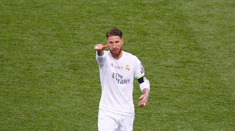 Sergio Ramos, Ramos, Ramos Real madrid, Ramos Real Madrid captain, Sergio Ramos captain, Sergio Ramos goal, Real Madrid Atletico Madrid, Real Madrid Atletico Madrid Ramos, Ramos goal Champions League, Ramos UCL, football news, football